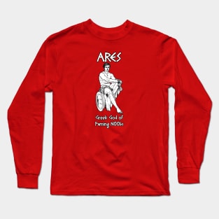 Ares, Greek God of Pwning N00bs Long Sleeve T-Shirt